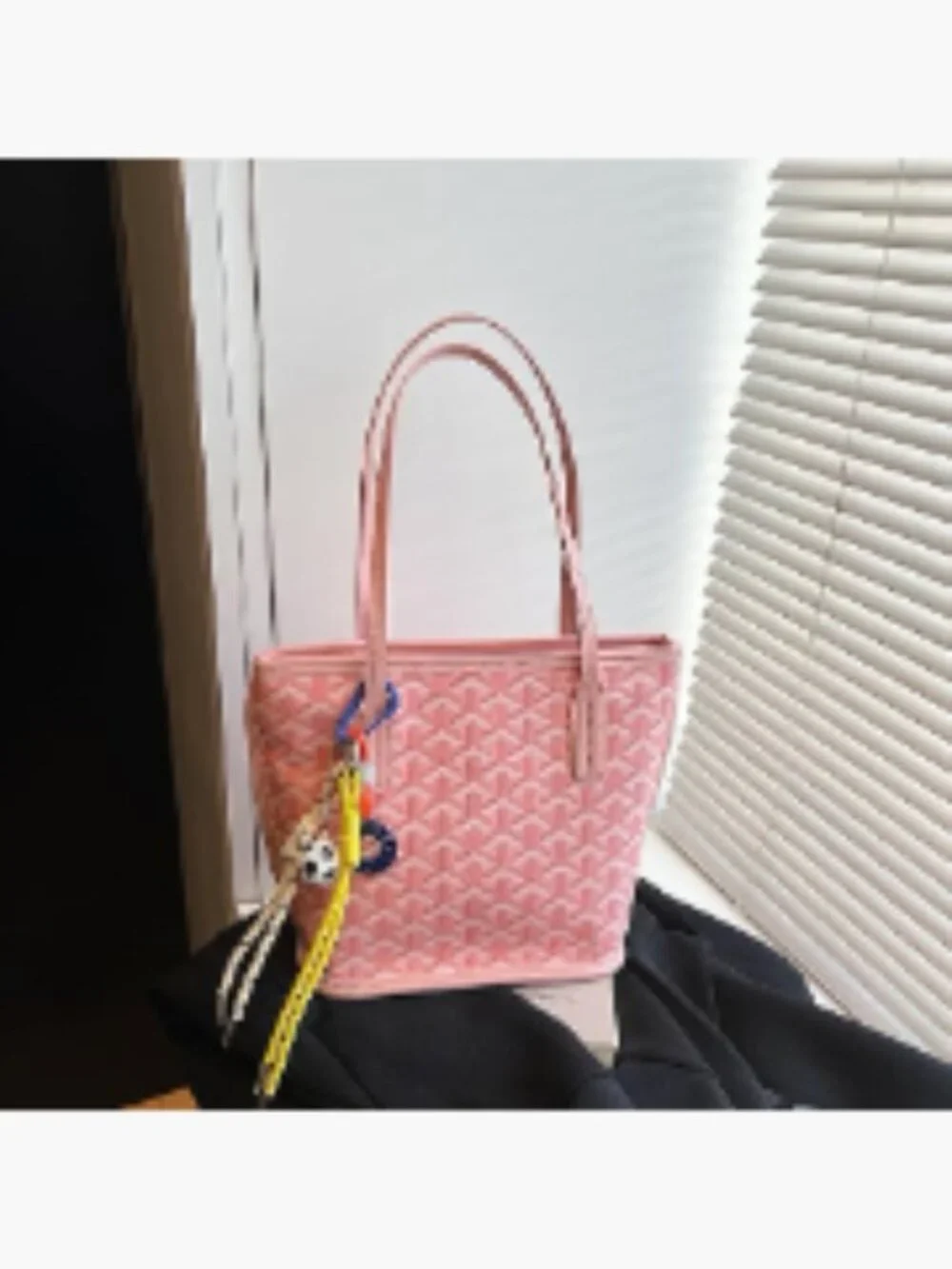 Women's Faux Leather Tote Handbag Large Capacity Shoulder Bag Seamless